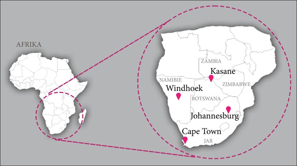 Pronájem karavanů Afrika Pronájem karavanů Afrika