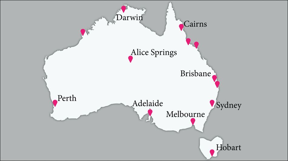 Pronájem karavanů Austrálie Pronájem karavanů Austrálie