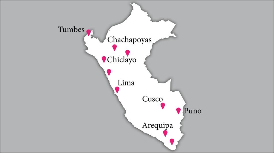 Pronájem karavanů Peru